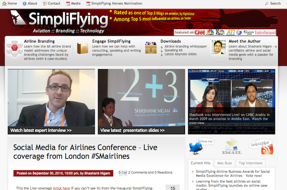 Growing quickly - SimpliFlying in 2010