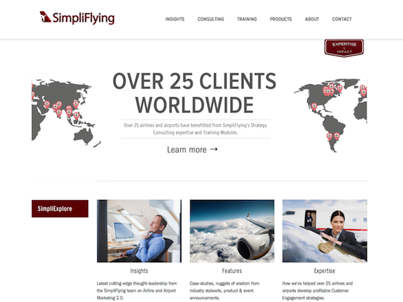 A new evolution - The current home page in 2012