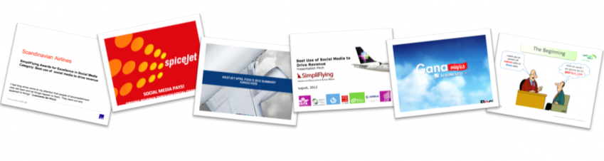 Finalist Presentations for Best Airlines Driving Revenue from Social Media at SimpliFlying Awards 2012