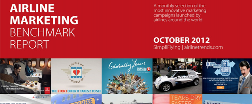Airline Marketing Benchmark Report Oct 2012: Feat. JetBlue, Air New Zealand, American Airlines & more!