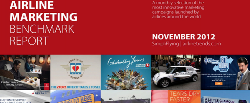 The November Edition of the Airline Marketing Benchmark Report is here: 15 fresh case-studies from Air New Zealand, Virgin Atlantic, Southwest Airlines and more!