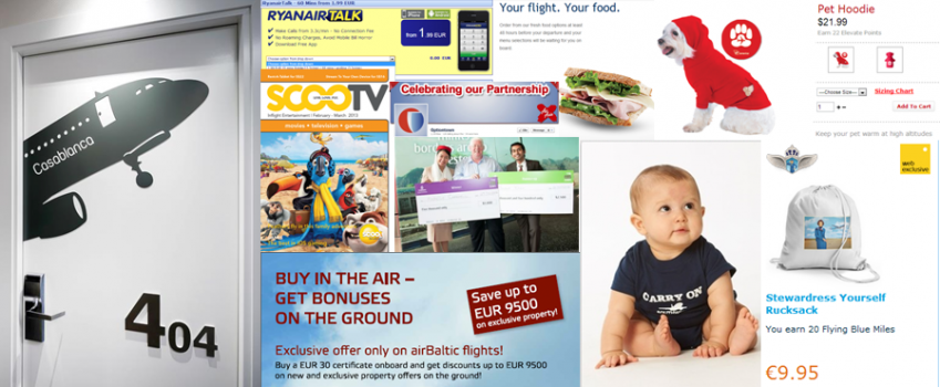 From Dog-Wear to Branded Hotels: Top 10 Co-Branding & Ancillary Revenues Initiatives by Airlines