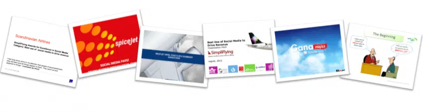 Finalist Presentations for Best Airlines Driving Revenue from Social Media at SimpliFlying Awards 2012