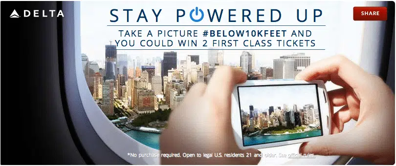 Delta and jetBlue promote use of electronics in-flight below 10,000ft with new marketing initiative #below10kfeet