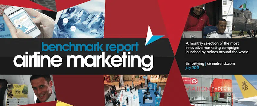 The July 2013 Edition of the Airline Marketing Benchmark Report has 15 fresh case-studies from Emirates, Qantas, Thai Airways, American Airlines & more!