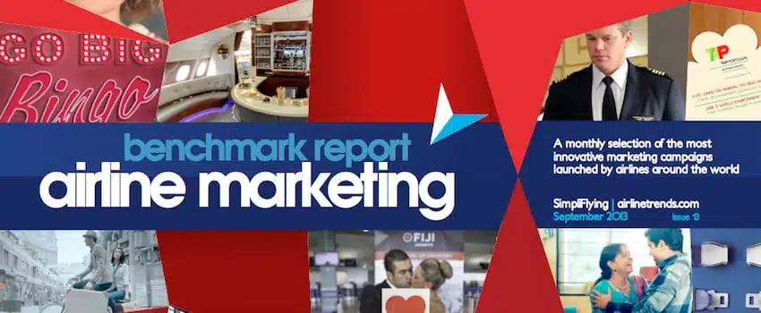 The September 2013 Edition of the Airline Marketing Benchmark Report has 15 fresh case-studies from Malaysia Airlines, British Airways, United Airlines, KLM & more!