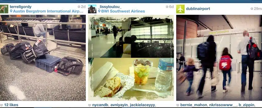 [Case Study] Social Interest and Photo-sharing for Airports