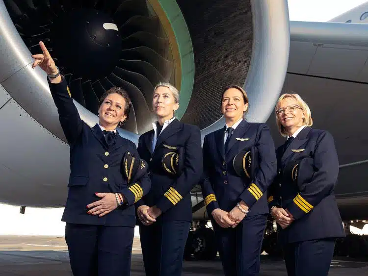 How airlines marked international women’s day