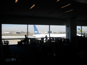 JetBlue terminal plane